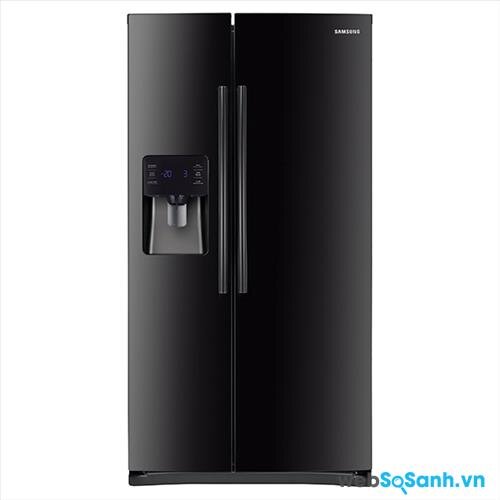 Mua tủ lạnh side by side hãng nào tốt nhất: tủ lạnh side by side Samsung
