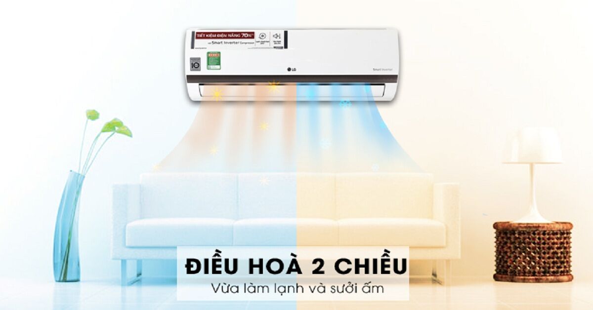 Điều hòa 2 chiều là như thế nào? Có gì khác biệt so với điều hòa 1 chiều?